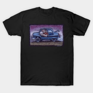 Smoldering Car T-Shirt